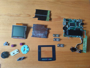 Díly na Nintendo Gameboy a Gameboy Color