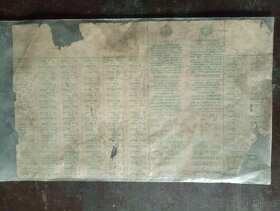 Potravinové přídělové lístky 1915