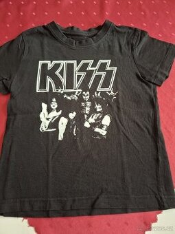 Dětské tričko Kiss vel 110/116