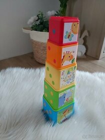 Kostky se zvířátky Fisher Price