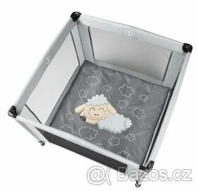 Cestovní postýlka Gmini Anat Ovečka cool grey