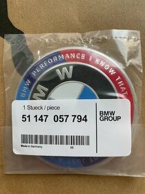 BMW M emblem na kapotu 82mm 7 057 794