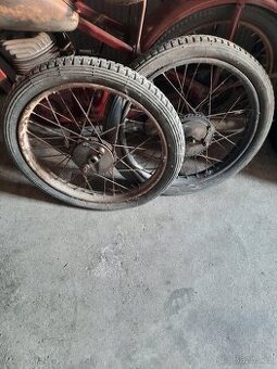 Čz 125 T kompletní kola