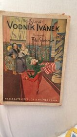 Starožitná kniha z roku 1935 Vodník Ivánek.