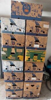 Krabice Od Banánů (15ks) - Na Stěhování