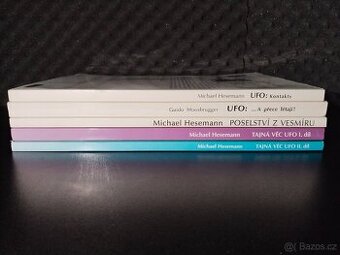 Balík knih o UFO – Michael Hesemann, Moosbrugger (5 ks)