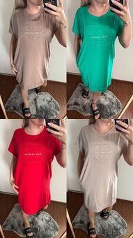 Luxusní bavlněné šaty M-XL