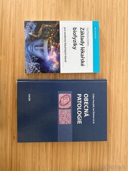 Knihy - patologie, biofyzika, farmakologie, kineziologie