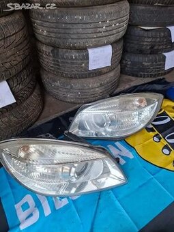Přední světla s čočkou škoda fabia 2