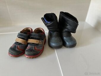 Kožené a zimní boty