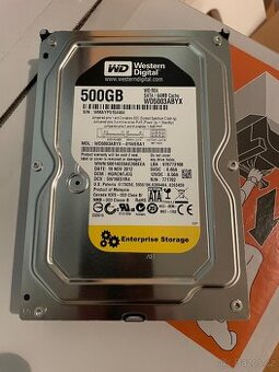 WD HDD 500GB SATA2 RE4 WD5003ABYX