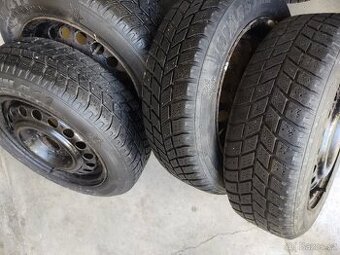 175/65 R14 ZIMNÍ KOLA s disky4x100mm KOMPLETNÍ SADA