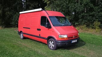 Master II L3H2, obytná vestavba, markýza, lednice