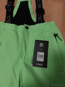 Nové zimní lyžařské kalhoty, oteplováky, 140/146, neon