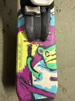 PRODÁM DĚTSKÉ LYŽE SPORTEN + VÁZÁNÍ (perfektní stav)