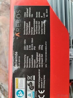 Prodám novej elektrický naviják