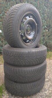 Zimní pneu NOKIAN 185/60 R15 na ráfku 5x100