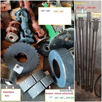LKT 120 Nahradni dily