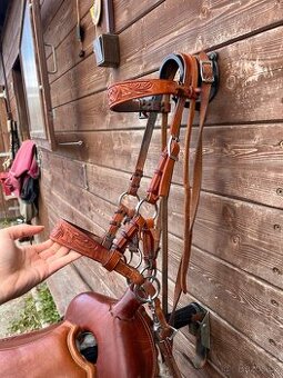 Westernový pony sidepull - 1