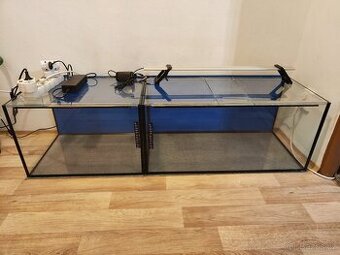 Akvária 120L + 80L