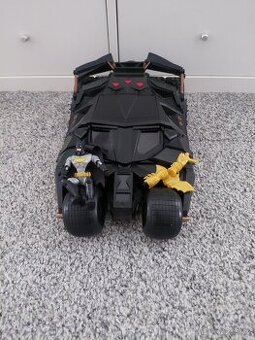Batman + velké auto Batmobil cca 30cm
