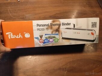 Peach A4 termovazač Thermal Binder PB200-70 Nová - 1