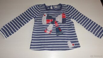 Tričko dlouhý rukáv vel. 110 a 116