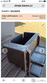 Kaslík na baterii na Zetor