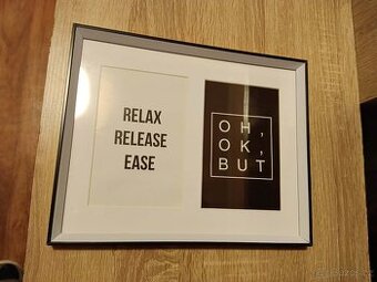 Fotorámeček na 2 fotografie 10×15 – černý