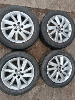 Ibiza Fabia 3 Rapid - disky 6x15 et38 + letní 185/60/15