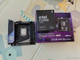 Intel Core Ultra 5 250KF Plus + ASROCK Z890I NOVA WIFI
