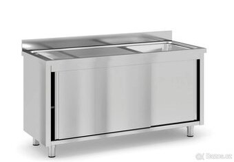 Nerezový mycí stůl