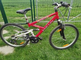 Horské kolo celoodpružované