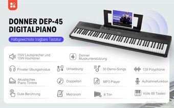 Donner DEP-45 E Piano Ultra tenké