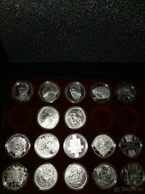 Stříbrné mince 500 Kč ( 2011 - 2020 ) Proof + bk