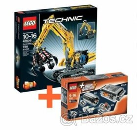 LEGO Technic 42006 Bagr+ včetně 8293 Power Functions