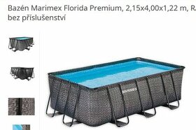 Bazén Marimex Florida Premium Ratan 2,15x4,00x1,22 m