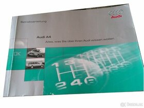 Koupím manuál české verze na  AUDI A4 B5