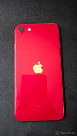 iPhone SE (2020) 64GB Red, AB stav, záruka 6 měsíců