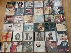34 ks orig. CD, Madonna, Punk, Jennifer Lopez, Shakira, Dion - 1