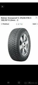 Zimní pneu NOKIAN SNOWPROOF 215/65R/15C