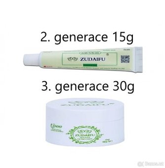 Čínská mast Zudaifu 15g/30g - Lupénka, psoriáza, akné