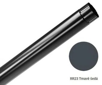 Ruukki svod okap 100 4m šedá RR23