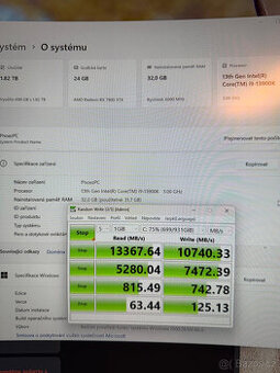HERNÍ PC i9 13900K / 32Gb Ram / RX 7900 XTX 24Gb
