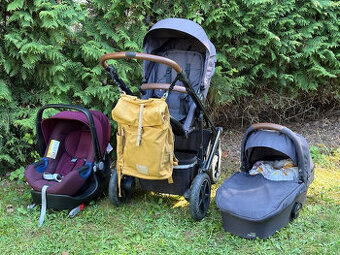 Britax Römer Smile III – kočárek+korba+autosedačka+báze