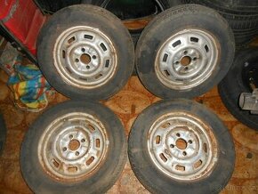 prodam zimni kola plech , 4x98 , skoda favorit , 7mm