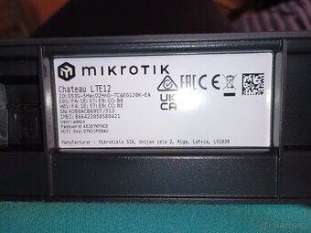 Mikrotik Chateau LTE12 router vč. Mobil sítí 5G