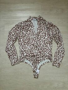 Body s výstřihem V, vel.S - 1