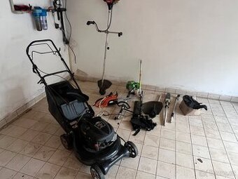 Zahradní technika – kompletní set pro kutily – 2 500 Kč