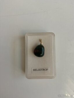Přívěšek Heliotrop kámen